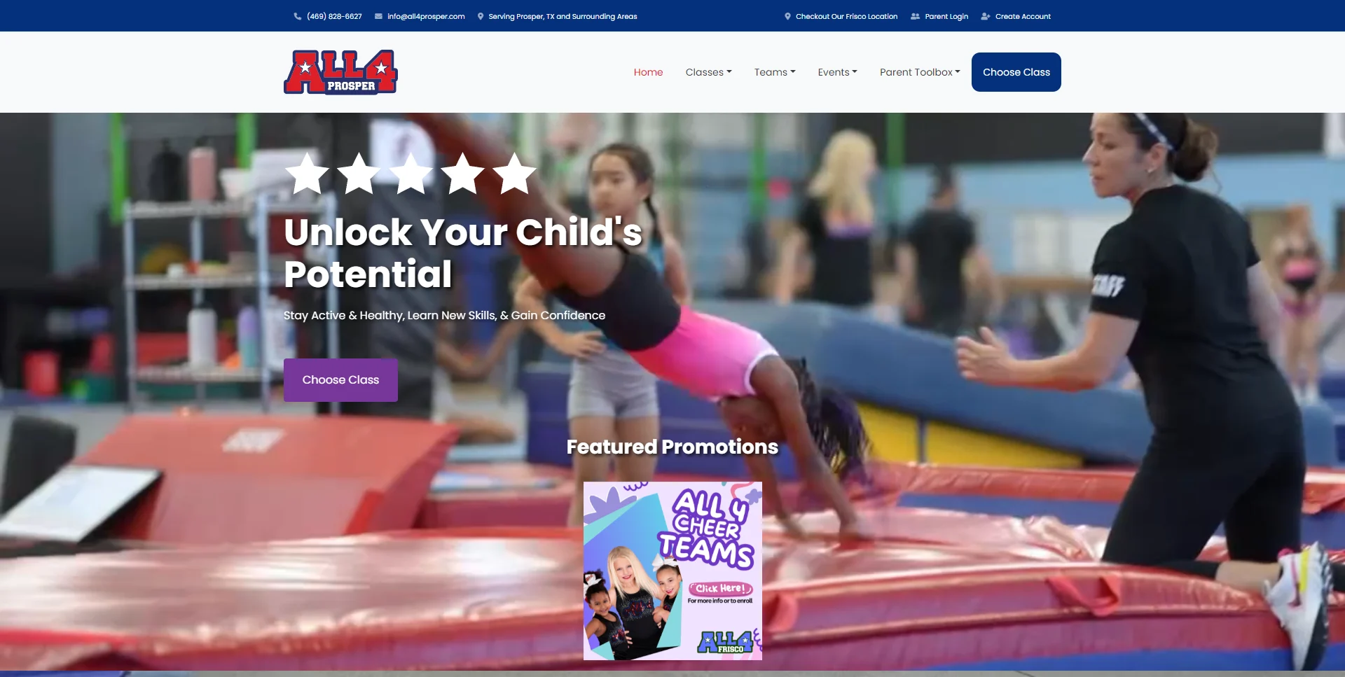 All4 Prosper website