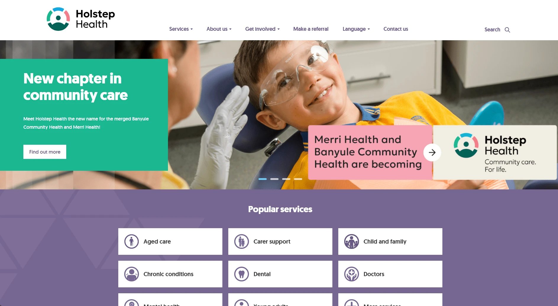 MerriHealth website